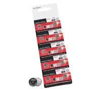 Pilas redondas pequeñas - Pack variado de pilas de botón alcalinas 1,55 V, tipos Ag1 Ag4 Lr66 L621 377, alta capacidad 13 mAh 18 mAh, pequeño botón de litio | Calculadora reloj de juguete llave de