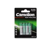 Camelion R03P-BP4G Single-Use Battery AAA Zinc-Carbono 1,5 V - Pilas (Single-Use Battery, AAA, Zinc-Carbono, Cilíndrico, 1,5 V, 4 Pieza(s))