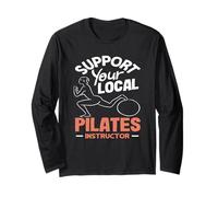 Pilates apoya a tu instructor local Manga Larga