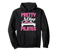 Pilates Bastante Bien En Pilates Entusiasta Diversión Sudadera con Capucha
