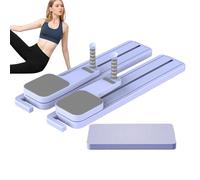 Pilates Board for Home Training, Pilates Floor Board | Máquina deslizante de ejercicio ab plegable portátil multifuncional para traducción muscular fitness
