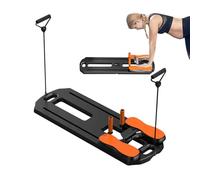 Pilates Board, Multipurpose Pilates Sliding Boards Reformer Machine, 40,16 x 14,17 pulgadas Adorable Compact Portable Reformers Equipment for Interior, Outdoor Fitness, Home