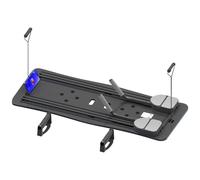 Pilates Board, Pilates Board para el hogar | Pilates Reformer Core Training Ab Wheel Roller - Equipo de entrenamiento básico para grandes entrenamientos en casa plegable multifunción Roller Home