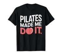 Pilates Chica Humor Tendencia Estilo De Vida Camiseta