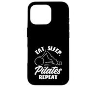 Pilates Comer Dormir Pilates Repetir Fitness Deporte Carcasa para iPhone 16 Pro