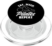 Pilates Comer Dormir Pilates Repetir Fitness Deporte PopSockets PopGrip para MagSafe
