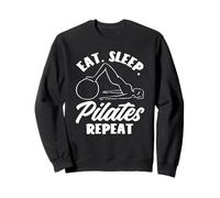 Pilates Comer Dormir Pilates Repetir Fitness Deporte Sudadera