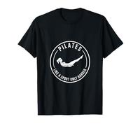 Pilates como Un Deporte Solo Entrenamiento Divertido Más Difícil Camiseta