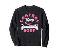 Pilates Controla tu cuerpo Motivacional Fitness Sudadera
