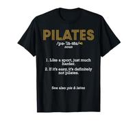 Pilates Definición Entrenador Divertido Instructor Regalo Camiseta