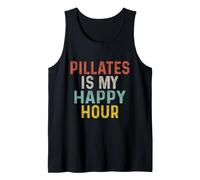 Pilates es mi Hora Feliz, Gracioso Camiseta sin Mangas