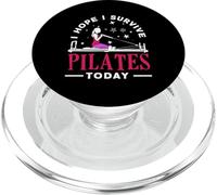 Pilates Espero Sobrevivir Hoy Diversión Motivación PopSockets PopGrip para MagSafe