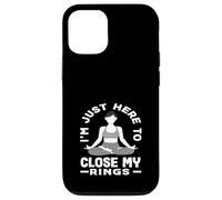 Pilates Estoy Aquí Para Cerrar Mis Anillos Carcasa para iPhone 12/12 Pro