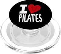 Pilates I Love Pilates Estilo entusiasta PopSockets PopGrip para MagSafe