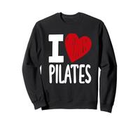 Pilates I Love Pilates Estilo entusiasta Sudadera