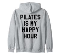 Pilates is My Happy Gym Hour Women Girls Do Pilates Sayings Sudadera con Capucha