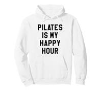 Pilates is My Happy Gym Hour Women Girls Do Pilates Sayings Sudadera con Capucha
