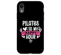 Pilates is My Happy Hour Hot Girls Do Pilates Instructor Era Carcasa para iPhone XR