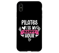 Pilates is My Happy Hour Hot Girls Do Pilates Instructor Era Carcasa para iPhone XS MAX