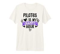Pilates is My Happy Hour In Pilates Era Pilates Instructor Camiseta Premium