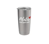 Pilates is my Happy Hour Stress Relief Vaso térmico de acero inoxidable de doble pared