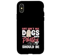 Pilates La Vida no es Todo Perros y Pilates Carcasa para iPhone X/XS