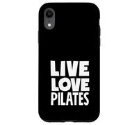 Pilates Live Love Pilates Entrenamiento Motivación Carcasa para iPhone XR