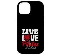 Pilates Live Love Pilates Heart Fitness Carcasa para iPhone 14