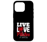 Pilates Live Love Pilates Heart Fitness Carcasa para iPhone 16 Pro