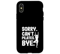 Pilates Lo siento, no puedo Pilates Bye Carcasa para iPhone X/XS