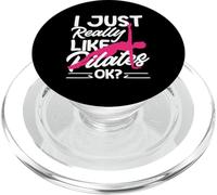 Pilates Me Gusta Realmente Pilates Ok PopSockets PopGrip para MagSafe