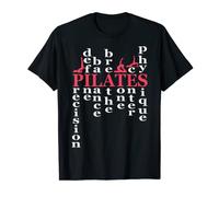 Pilates Motivation Frase de fuerza mental y física Camiseta