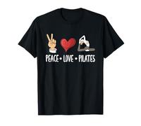 Pilates Paz Amor Pilates Armonía Fitness Vida Camiseta