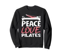 Pilates Peace Love Pilates Entusiasta Sudadera