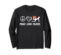 Pilates Peace Love Pilates Fitness Manga Larga
