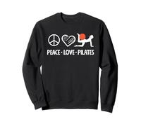 Pilates Peace Love Pilates Fitness Sudadera