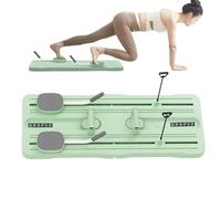 Pilates Reformer,Bauchmuskeltraining Pilates Board für Frauen | Tragbares Home Gym Ganzkörpertraining für Büro Training und Rehabilitation