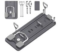 Pilates Reformer, Pilates Board Plegable, Reformer Pilates Maquina Multifuncional, Tabla Pilates con Entrenamiento Abdominal, Rebote Automático y Cuerda de Tensión para Gimnasio en Casa