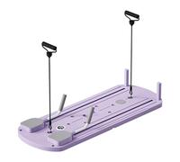Pilates Reformer Set - Automatic Rebound Abdominal Muscle Roller | Plegable Pilates Reformer, Automatic Rebound Abdominal Muscle Roller for Home Workouts