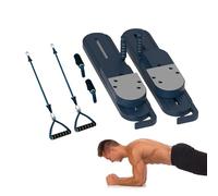 Pilates Reformer Split Board, Multifunction Home Fitness Equipment, Full Body Workout Machine, Core Leg Arm Ejercice, Ajustable Strength Trainer Platforms for Travel Gym Yoga