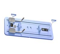 Pilates Reformer - Tabla de rodillo de pilates abdominales, tabla de entrenamiento de cuerpo completo, herramienta física multifuncional, herramienta para el hogar para hombres y mujeres