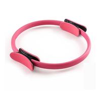 Pilates Ring Fitness Trainer, Magic Circle Pilates Ring, 14.96" Yoga Magic Circle Pilates Ring,for Men and Women (Pink)