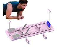 Pilates Sliding Board - Junta de trabajo de reformador portátil, entrenador de fuerza básico | Equipo de ejercicio plegable AB para fitness y entrenamiento en el hogar