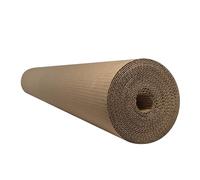 PILBELLES Cartón Ondulado por metros | 90 cm x 2.5 m (2.25 m²) | Cartón Corrugado 3 mm de Espesor para Cubrir Suelo Pintor, Protector Muebles, Embalaje