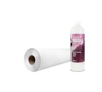 PILBELLES Pack 1 Rollo de Papel de Camilla Ecológico Blanco Con Precorte