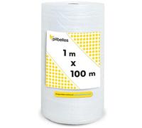 PILBELLES Papel Burbujas Embalaje Mudanza Múltiples Medidas | 100 cm x 100 metros | Rollo de Plástico de Burbujas para Embalar, Envíos, Protector Muebles, Alta Protección