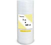 PILBELLES Papel Burbujas Embalaje Mudanza Múltiples Medidas | 100 cm x 50 metros | Rollo de Plástico de Burbujas para Embalar, Envíos, Protector Muebles, Alta Protección
