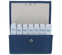 Pilbox Liberty Pastillero Semanal - Azul