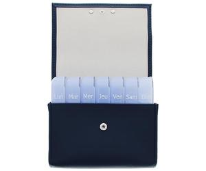 Pilbox Maxi Pastillero Semanal - Marino