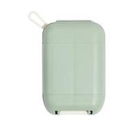 Píldora De Bolsillo - Case De Viajes De Píldora | Caja De Medicina De Viaje | Pequeña Caja De Soporte Diario De Medicamentos Para Bolso, Bolsa, Viaje | Case De Tabletas Y Medicina Portátiles
